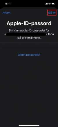 Apple ID password image
